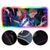 OneHeroSuits Sorcery Fight Creative RGB LED Gaming Mouse Pad Jujutsu Kaisen Double Life Printing