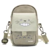 Totoro Smile Printed Waist Bag 3 Pocket - OneHeroSuits Accessories