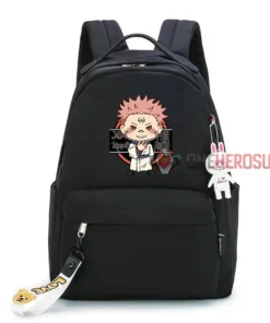 OneHeroSuits Girls Mini Q Backpack Jujutsu Kaisen Characters Printed Bag Accessories