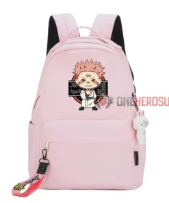 OneHeroSuits Girls Mini Q Backpack Jujutsu Kaisen Characters Printed Bag Accessories