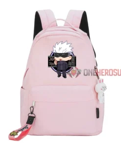 OneHeroSuits Girls Mini Q Backpack Jujutsu Kaisen Characters Printed Bag Accessories