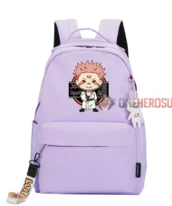 OneHeroSuits Girls Mini Q Backpack Jujutsu Kaisen Characters Printed Bag Accessories