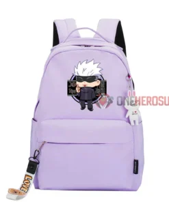 OneHeroSuits Girls Mini Q Backpack Jujutsu Kaisen Characters Printed Bag Accessories