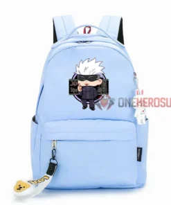 OneHeroSuits Girls Mini Q Backpack Jujutsu Kaisen Characters Printed Bag Accessories