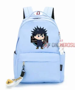 OneHeroSuits Girls Mini Q Backpack Jujutsu Kaisen Characters Printed Bag Accessories