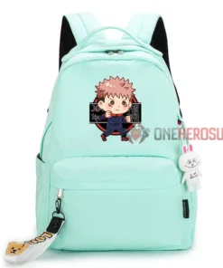 OneHeroSuits Girls Mini Q Backpack Jujutsu Kaisen Characters Printed Bag Accessories
