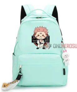 OneHeroSuits Girls Mini Q Backpack Jujutsu Kaisen Characters Printed Bag Accessories