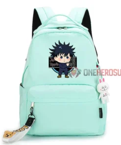 OneHeroSuits Girls Mini Q Backpack Jujutsu Kaisen Characters Printed Bag Accessories