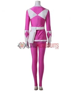 OneHeroSuits Costumes Pterosaur Pink Ranger Cosplay Costume Mighty Morphin Power Rangers Suit