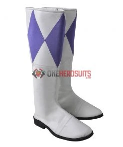 OneHeroSuits Purple Power Ranger Cosplay Boots Mighty Morphin Power Rangers Shoes Costumes 7 OneHeroSuits Purple Power Ranger Cosplay Boots Mighty Morphin Power Rangers Shoes Costumes