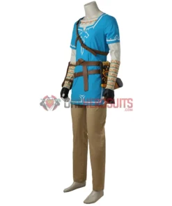 OneHeroSuits Link Blue Tunic Cosplay Costume The Legend Of Zelda Breath Of The Wild Suit 17 OneHeroSuits Link Blue Tunic Cosplay Costume The Legend Of Zelda Breath Of The Wild Suit