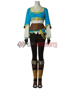 OneHeroSuits Princess Zelda Cosplay Shoes The Legend Of Zelda Breath Of The Wild Boots