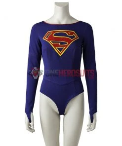 OneHeroSuits Supergirl Cosplay Costume Female Classic Red SuperHero Suit Costumes