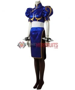 OneHeroSuits Chun Li Cosplay Costume Chinese Kung Fu Dress Up Street Fighter Suit 24 OneHeroSuits Chun Li Cosplay Costume Chinese Kung Fu Dress Up Street Fighter Suit