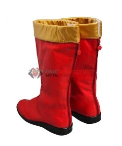 OneHeroSuits Costumes Conner McKnight Red Ranger Cosplay Shoes Power Rangers Red Dino Thunder Boots