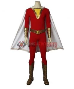 OneHeroSuits Family Superheroes Shazam Cospaly Costume Shazam Cosplay Suit Costumes