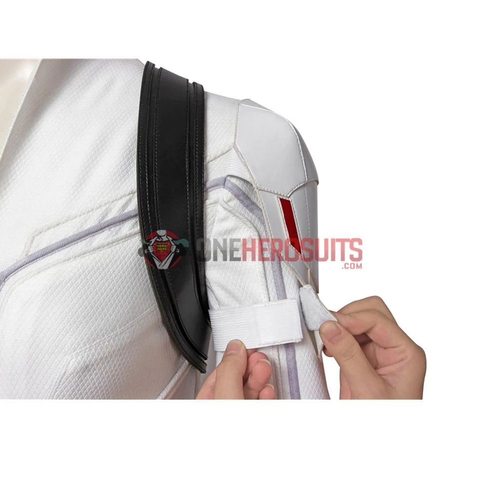 OneHeroSuits Black Widow White Cosplay Costumes Natasha Romanoff Cosplay Suit 24 OneHeroSuits Black Widow White Cosplay Costumes Natasha Romanoff Cosplay Suit
