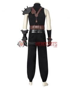 OneHeroSuits Cloud Strife Black Cosplay Costumes FFVII Remake Cosplay Suit