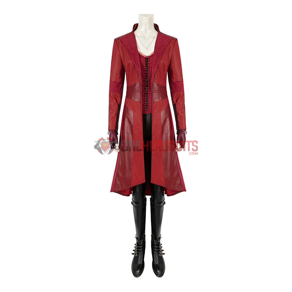 Costumes Avengers Endgame Scarlet Witch Cosplay Costume OneHeroSuits 4 Costumes Avengers Endgame Scarlet Witch Cosplay Costume OneHeroSuits