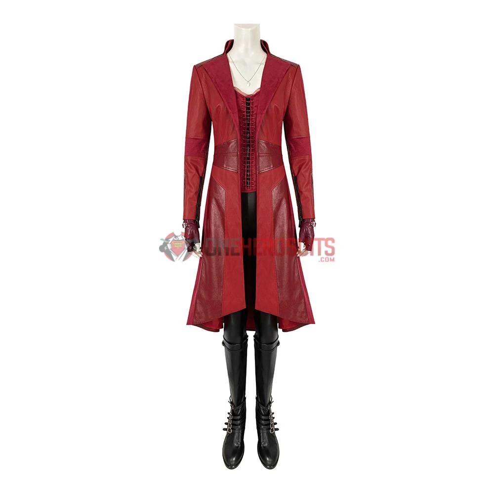 Avengers Endgame Scarlet Witch Cosplay Boots OneHeroSuits 7 Avengers Endgame Scarlet Witch Cosplay Boots OneHeroSuits