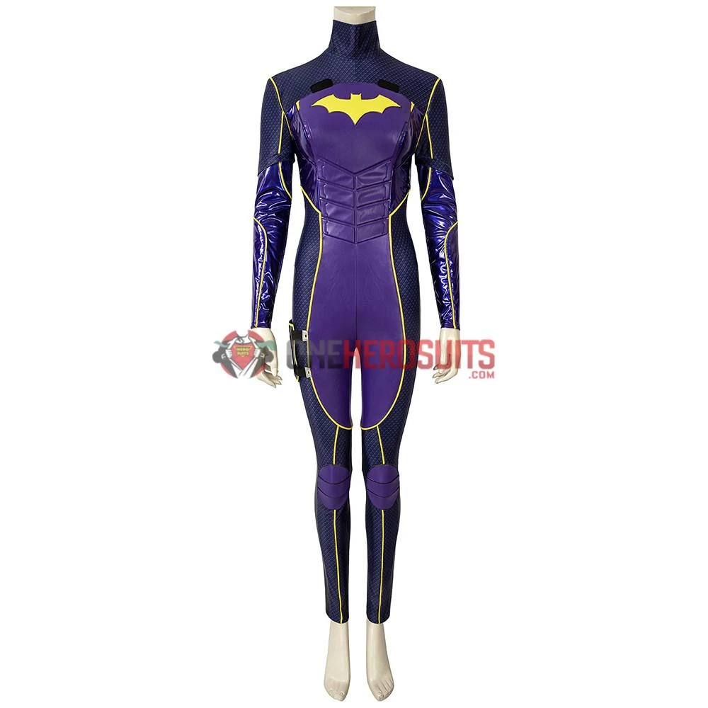 OneHeroSuits Batgirl Cosplay Costumes Gotham Knights BatGirl Purple Suit 25 OneHeroSuits Batgirl Cosplay Costumes Gotham Knights BatGirl Purple Suit