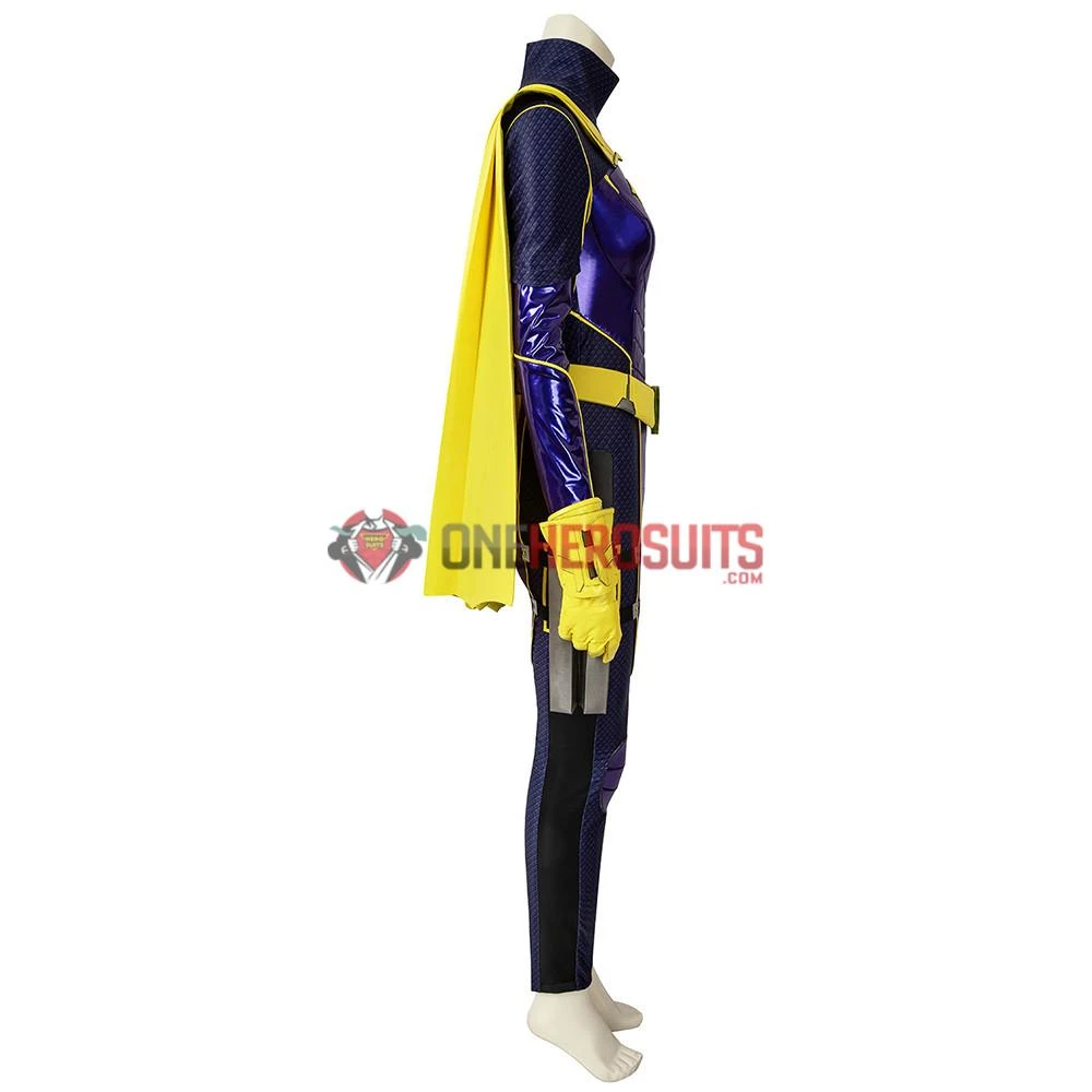 OneHeroSuits Batgirl Cosplay Costumes Gotham Knights BatGirl Purple Suit 7 OneHeroSuits Batgirl Cosplay Costumes Gotham Knights BatGirl Purple Suit