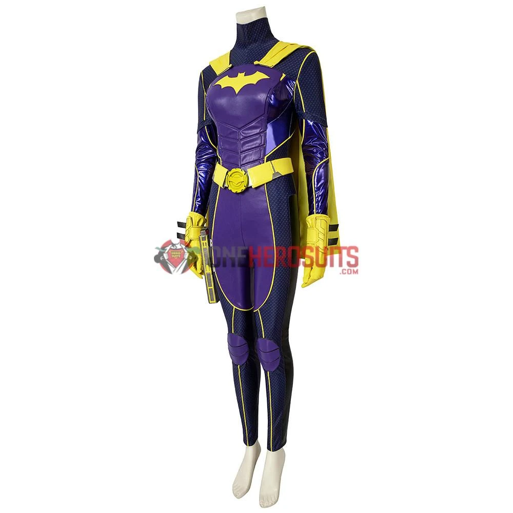 OneHeroSuits Batgirl Cosplay Costumes Gotham Knights BatGirl Purple Suit 8 OneHeroSuits Batgirl Cosplay Costumes Gotham Knights BatGirl Purple Suit