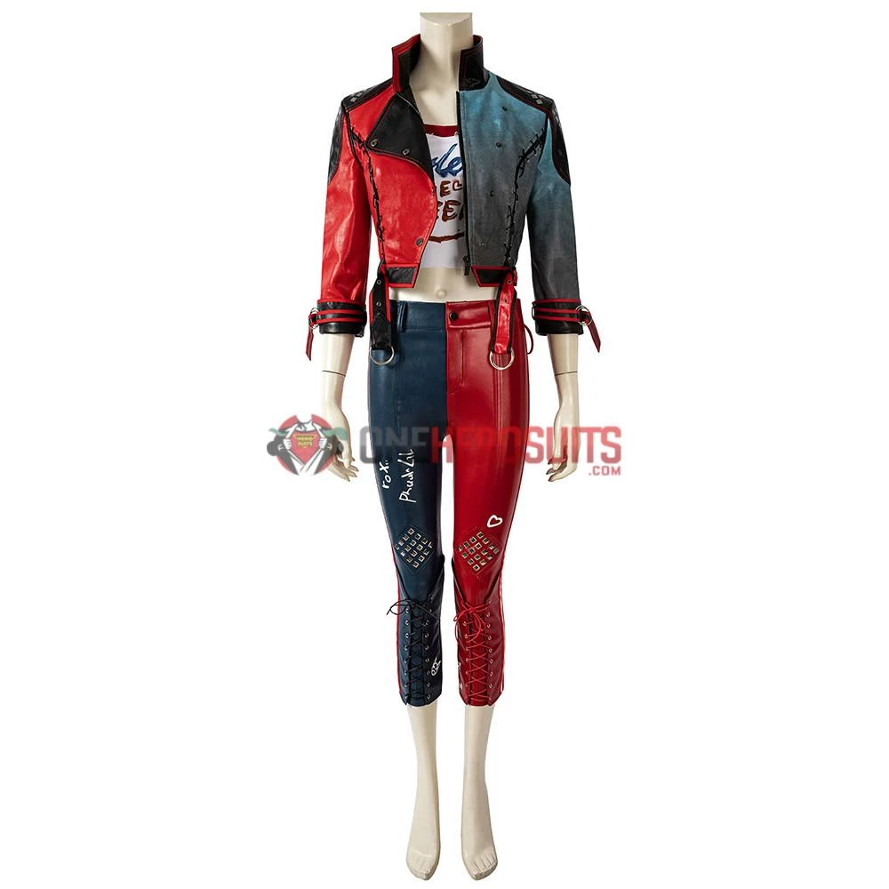 OneHeroSuits Costumes Harley Quinn Cosplay Costume Kill The Justice League Harley Quinn Suit 16 OneHeroSuits Costumes Harley Quinn Cosplay Costume Kill The Justice League Harley Quinn Suit