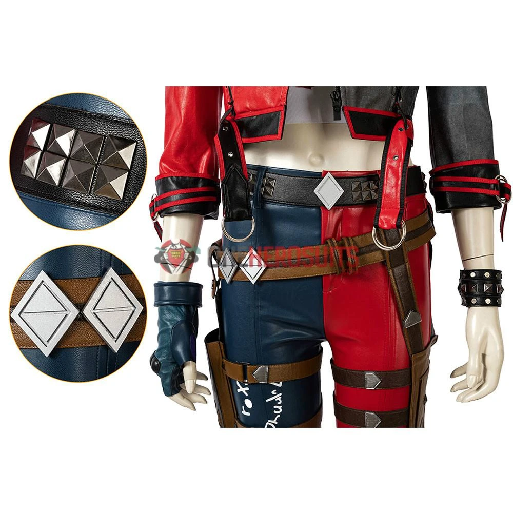 OneHeroSuits Costumes Harley Quinn Cosplay Costume Kill The Justice League Harley Quinn Suit 21 OneHeroSuits Costumes Harley Quinn Cosplay Costume Kill The Justice League Harley Quinn Suit