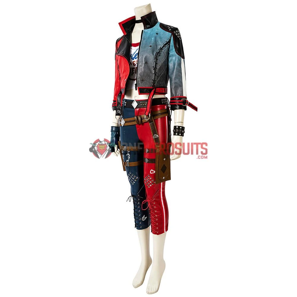 OneHeroSuits Costumes Harley Quinn Cosplay Costume Kill The Justice League Harley Quinn Suit 27 OneHeroSuits Costumes Harley Quinn Cosplay Costume Kill The Justice League Harley Quinn Suit