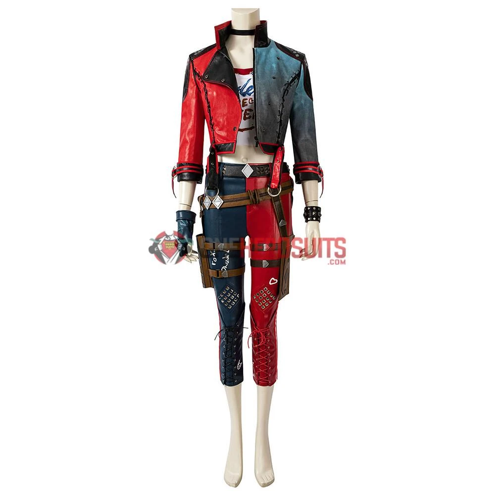 OneHeroSuits Costumes Harley Quinn Cosplay Costume Kill The Justice League Harley Quinn Suit 28 OneHeroSuits Costumes Harley Quinn Cosplay Costume Kill The Justice League Harley Quinn Suit