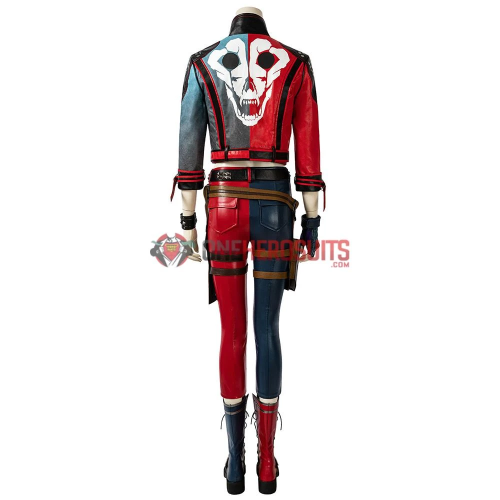 OneHeroSuits Costumes Harley Quinn Cosplay Costume Kill The Justice League Harley Quinn Suit 6 OneHeroSuits Costumes Harley Quinn Cosplay Costume Kill The Justice League Harley Quinn Suit