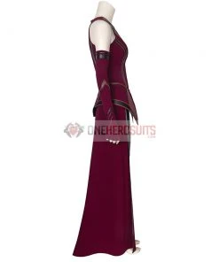 OneHeroSuits Costumes Wandavision Scarlet Witch Outfits Halloween Carnival Suit Cosplay Costume