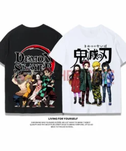 OneHeroSuits Demon Slayer Creative Print Anime T-shirt Nezuko/Tanjiro/Zenitsu/Inosuke
