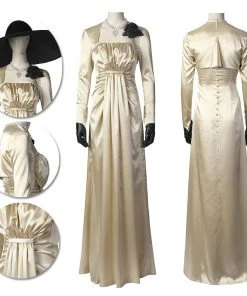 OneHeroSuits Alcina Dimitrescu Cosplay Costumes Resident Evil Village Cosplay Suits