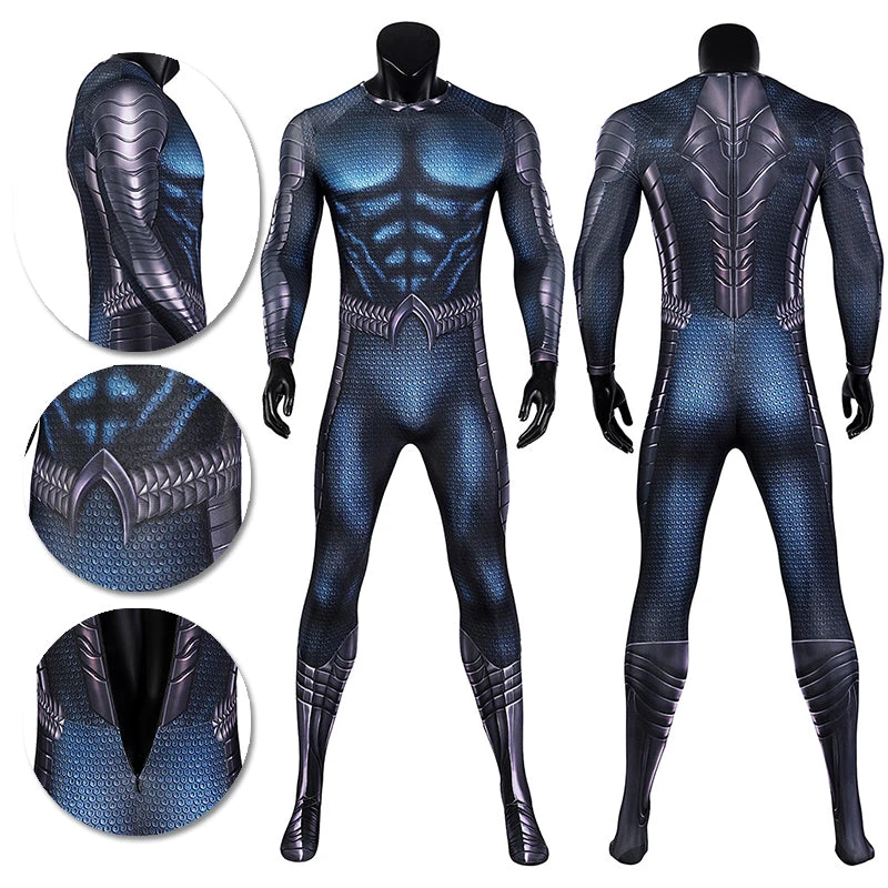 OneHeroSuits Aquaman 2 Cosplay Costumes Arthur Curry 3D Printed Jumpsuits 3 OneHeroSuits Aquaman 2 Cosplay Costumes Arthur Curry 3D Printed Jumpsuits