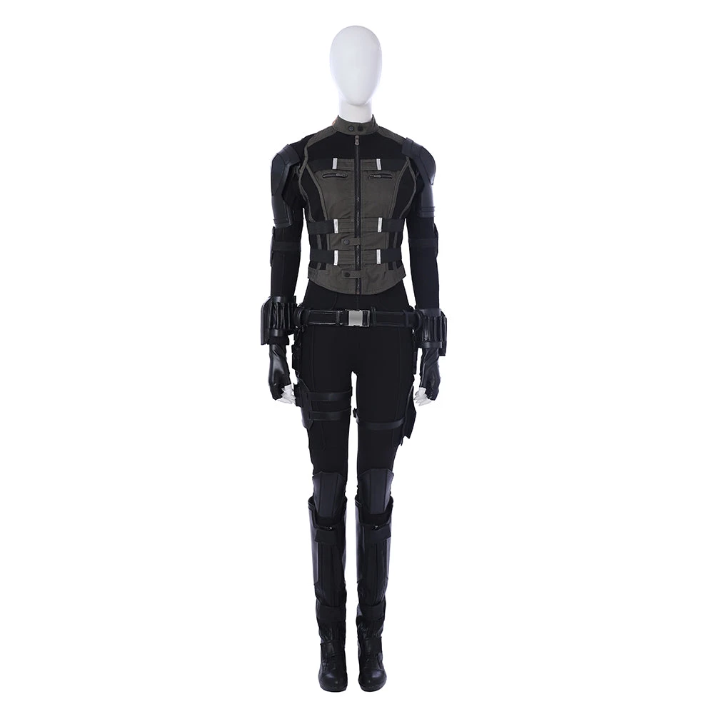 OneHeroSuits Avengers 3 Black Widow Cosplay Boots Green Edition Shoes 3 OneHeroSuits Avengers 3 Black Widow Cosplay Boots Green Edition Shoes