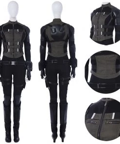 OneHeroSuits Avengers 3 Black Widow Cosplay Costumes Green Edition Suits
