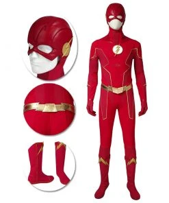 OneHeroSuits Barry Allen The Flash Season 6 Red Cosplay Costumes
