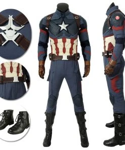 OneHeroSuits Captain America Cosplay Costumes Avengers 4 Endgame Cosplay Suit