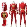 OneHeroSuits Conner McKnight Red Ranger Cosplay Costume Power Rangers Red Dino Thunder Suit Costumes