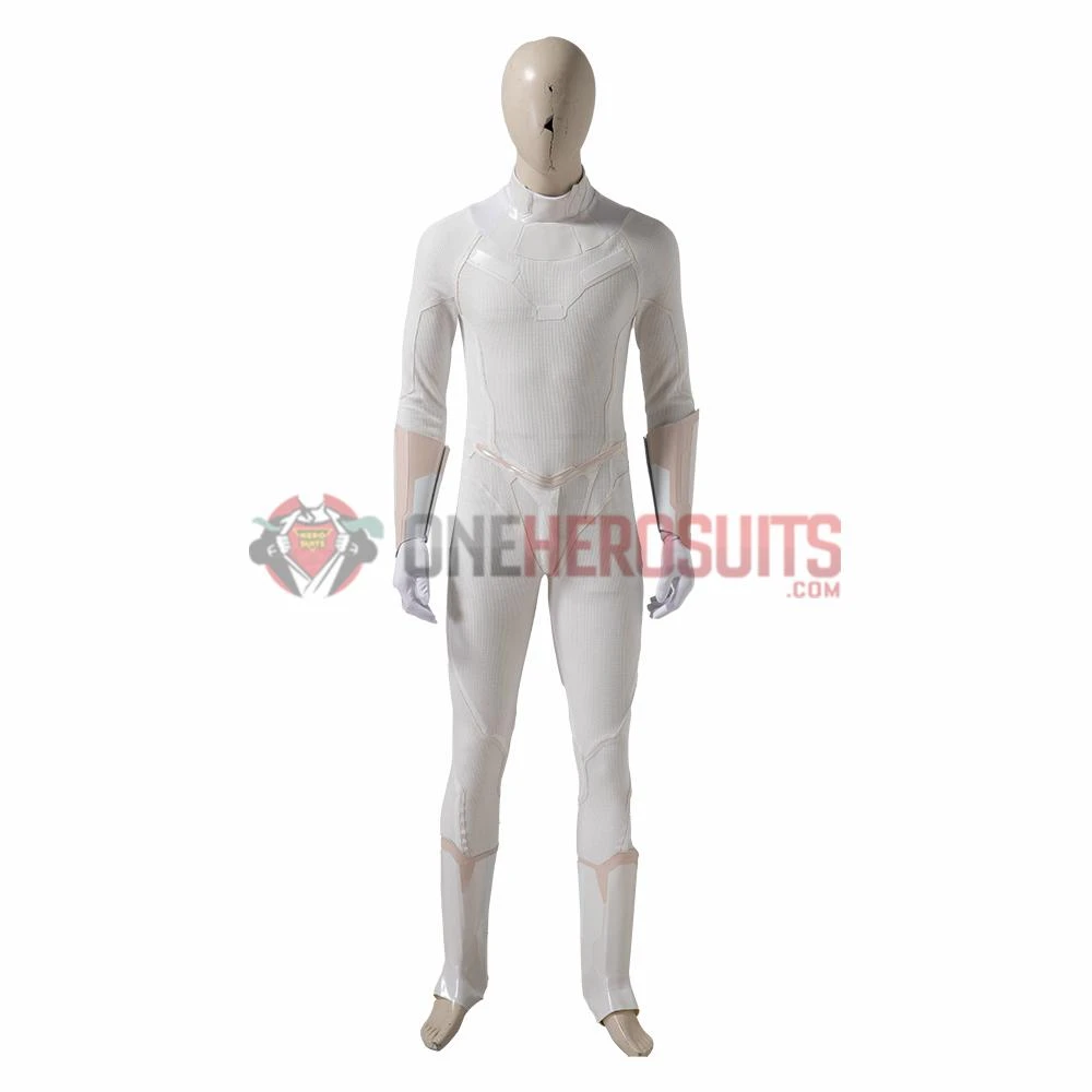 White Vision Cosplay Costumes WandaVision OneHeroSuits 8 White Vision Cosplay Costumes WandaVision OneHeroSuits