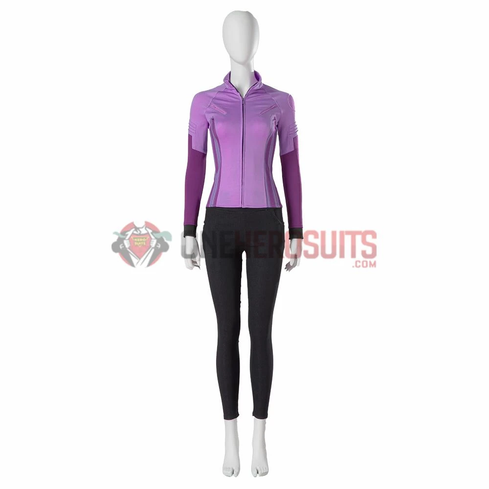 Hawkeye Cosplay Costumes Kate Bishop Purple OneHeroSuits 8 Hawkeye Cosplay Costumes Kate Bishop Purple OneHeroSuits