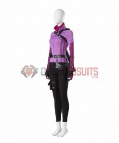 Hawkeye Cosplay Costumes Kate Bishop Purple OneHeroSuits 29 Hawkeye Cosplay Costumes Kate Bishop Purple OneHeroSuits