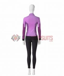 Hawkeye Cosplay Costumes Kate Bishop Purple OneHeroSuits 36 Hawkeye Cosplay Costumes Kate Bishop Purple OneHeroSuits