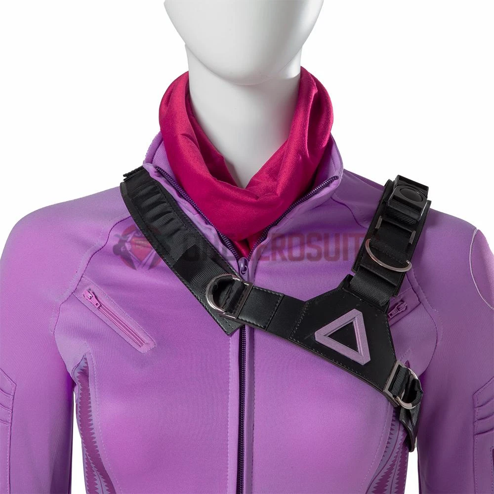Hawkeye Cosplay Costumes Kate Bishop Purple OneHeroSuits 14 Hawkeye Cosplay Costumes Kate Bishop Purple OneHeroSuits