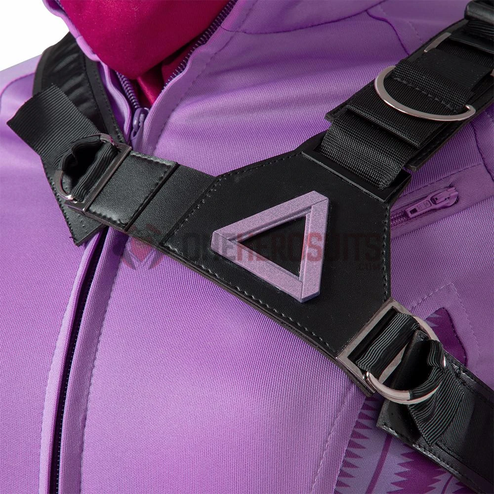 Hawkeye Cosplay Costumes Kate Bishop Purple OneHeroSuits 16 Hawkeye Cosplay Costumes Kate Bishop Purple OneHeroSuits
