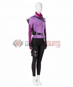 Hawkeye Cosplay Costumes Kate Bishop Purple OneHeroSuits 30 Hawkeye Cosplay Costumes Kate Bishop Purple OneHeroSuits