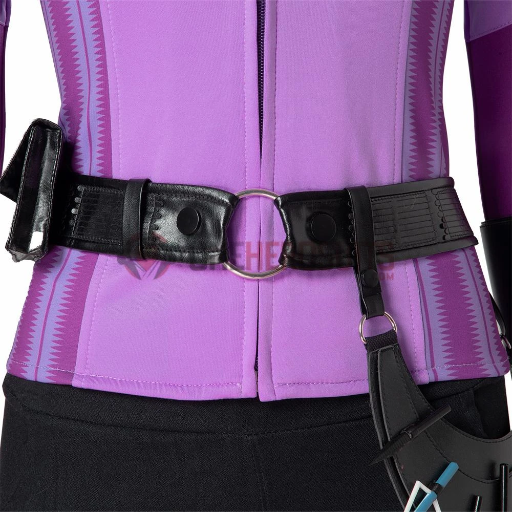Hawkeye Cosplay Costumes Kate Bishop Purple OneHeroSuits 23 Hawkeye Cosplay Costumes Kate Bishop Purple OneHeroSuits