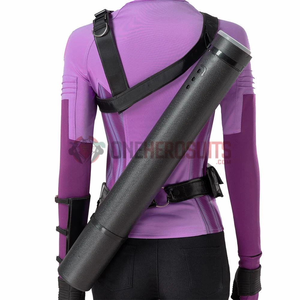 Hawkeye Cosplay Costumes Kate Bishop Purple OneHeroSuits 15 Hawkeye Cosplay Costumes Kate Bishop Purple OneHeroSuits